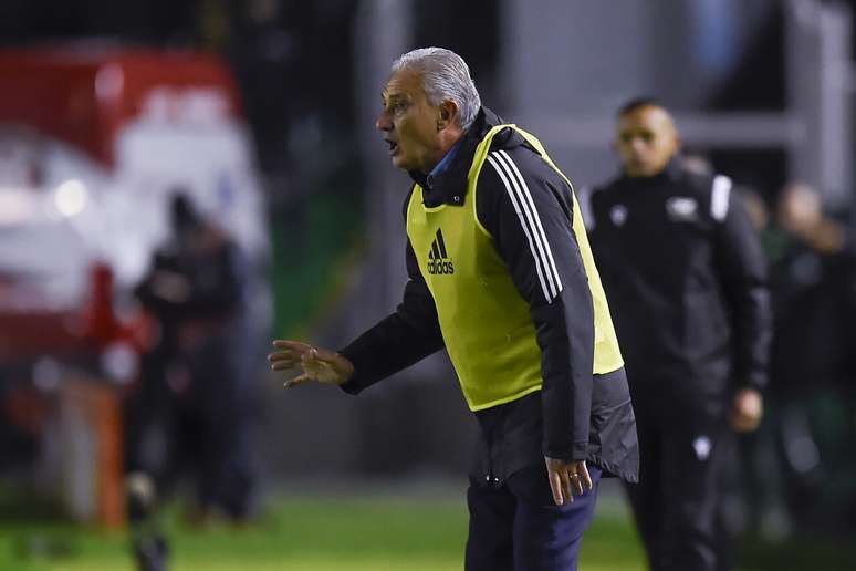 Tite no comando do Flamengo –