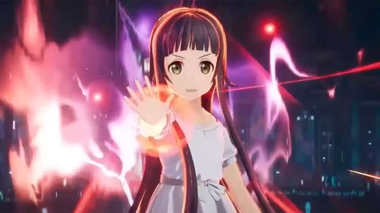 Yui é uma personagem de suporte em Sword Art Online Fractured Daydream