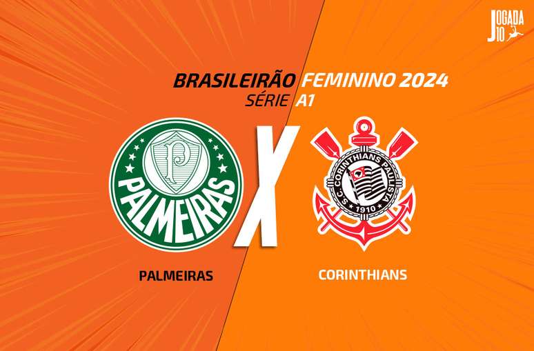 Palmeiras e Corinthians duelam neste domingo pelo Brasileirão –