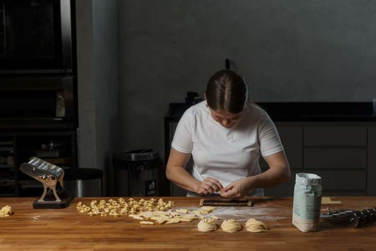 A pastaia Joyce Bergamasco, professora e consultora especialista em massas artesanais italianas