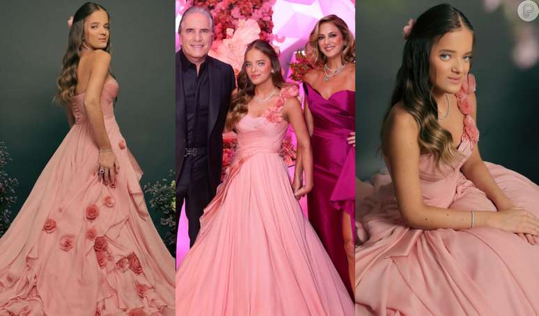 Rafa Justus posta foto do primeiro look da festa de 15 anos e beleza impressiona: 'Uma verdadeira princesa'.