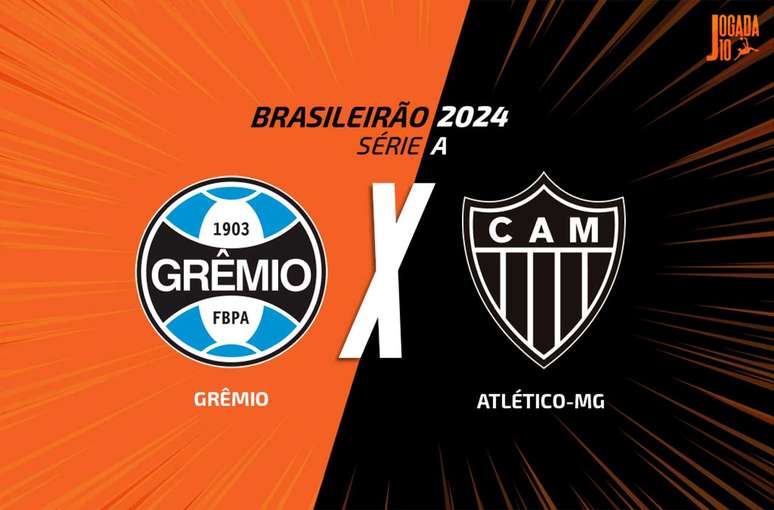 Grêmio e Atlético duelam neste domingo pelo Brasileirão –