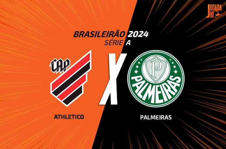 Athletico recebe o Palmeiras na Ligga Arena neste domingo (1), pelo Brasileirão –