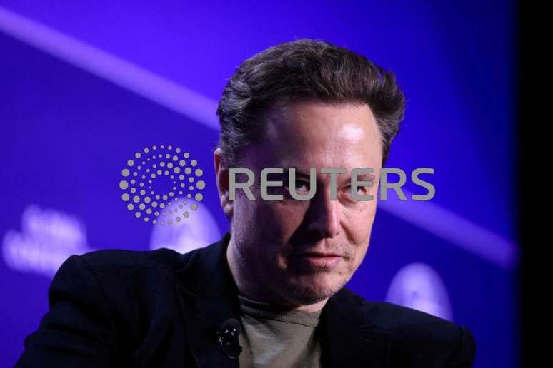 Elon Musk, CEO da SpaceX e Tesla e proprietário da X
06/05/2024
REUTERS/David Swanson