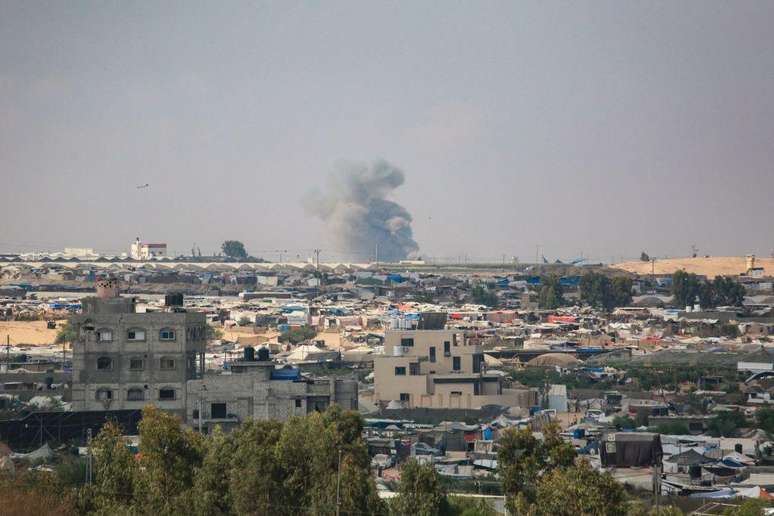 A descoberta dos corpos foi feita na cidade de Rafah, na Faixa de Gaza