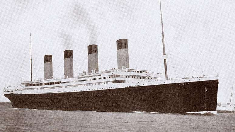 O Titanic foi o maior e mais luxuoso navio de passageiros da sua época