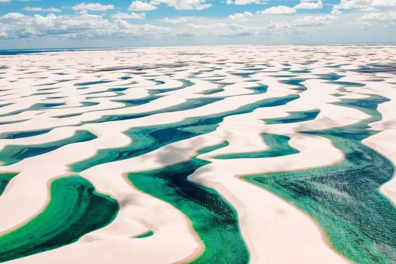 UNESCO reconhece o Parque Nacional doos Lençóis Maranhenses como Patrimônio Natural da Humanidade