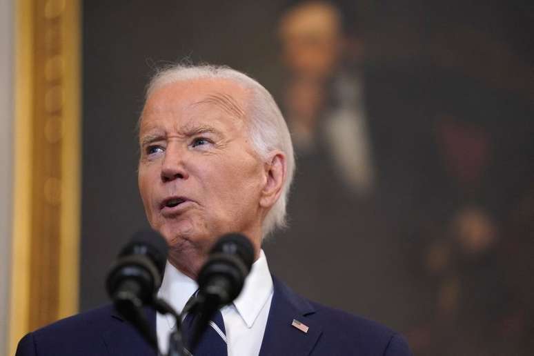 Presidente dos EUA, Joe Biden
01/08/2024
REUTERS/Nathan Howard