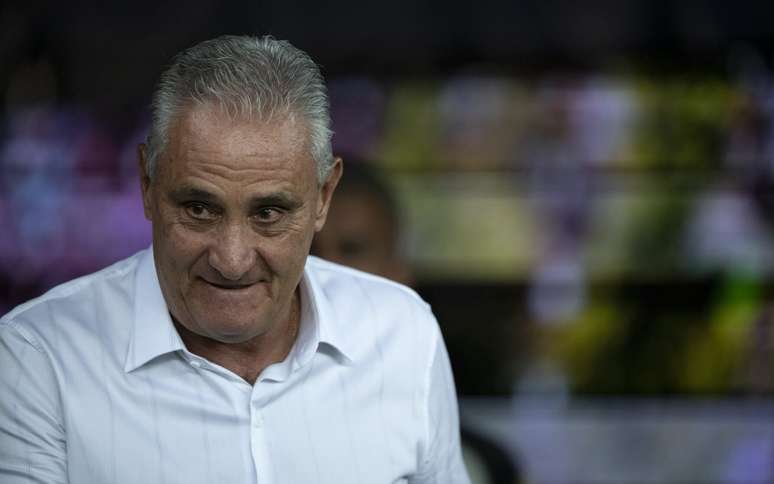 Tite concedeu entrevista coletiva após a derrota do Flamengo para o Corinthians por 2 a 1, pelo Brasileirão