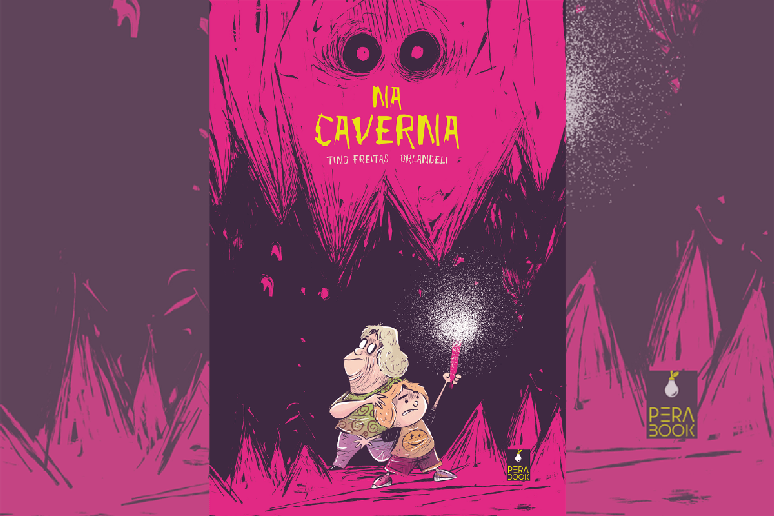 No livro &lsquo;Na caverna&rsquo;, o real e o imagin&aacute;rio se combinam para instigar o pequeno leitor 