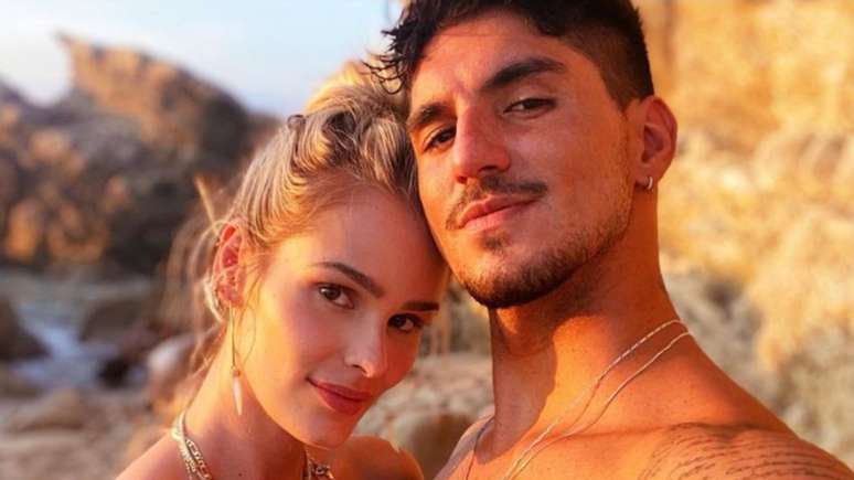 Yasmin Brunet e Gabriel Medina