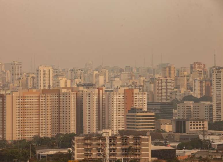 Estado de São Paulo está com alerta vermelho de umidade baixa