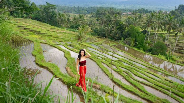  Helen Zhao em Bali