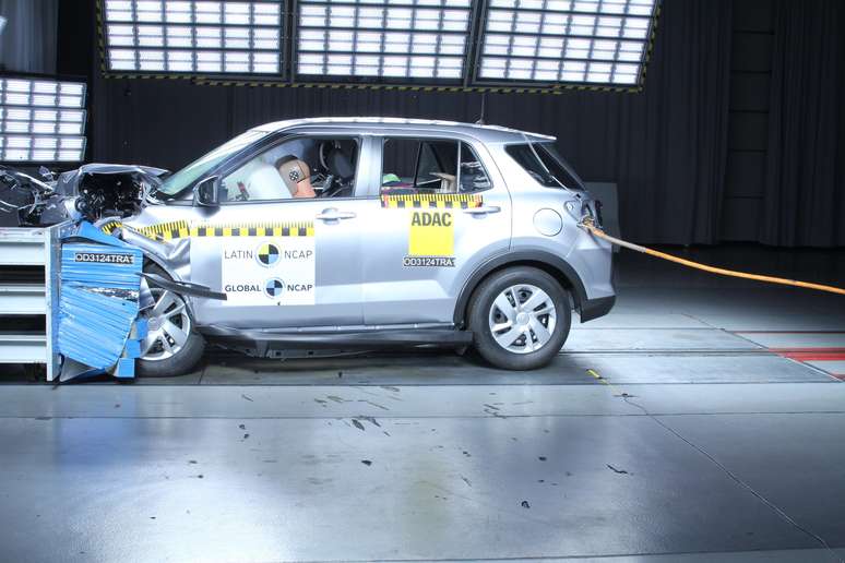 Crash Test do Toyota Raize no Latin NCAP