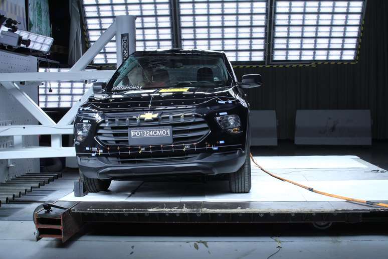 Crash Test do Chevrolet Montana no Latin NCAP