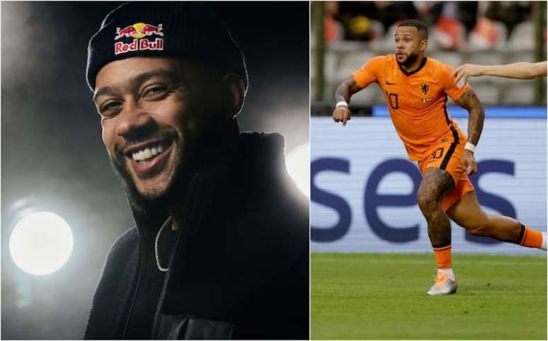 Memphis Depay tem carreira musical e histórico pela seleção holandesa.