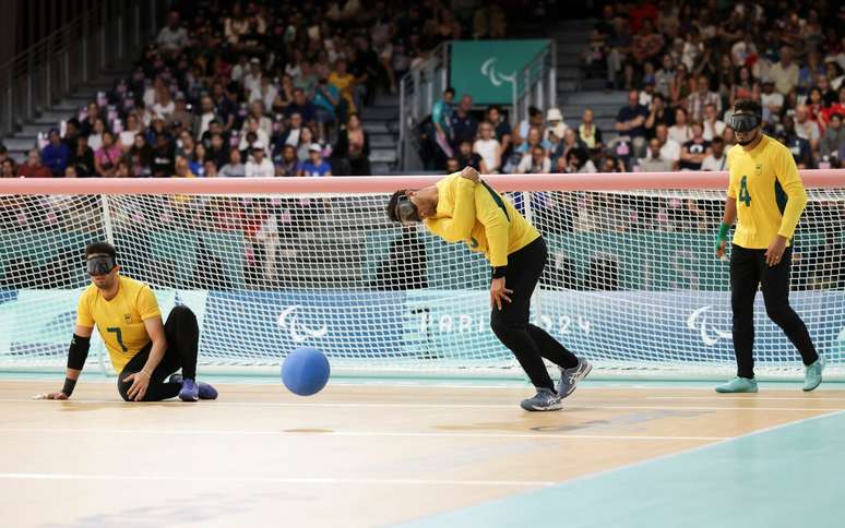 Goalball Jogos Paralimpicos Paris 2024 - Goalball - Arena South Paris 1. Foto: