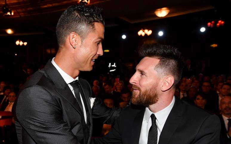 Cristiano Ronaldo e Messi venceram quase todas as Bolas de Ouro da década passada