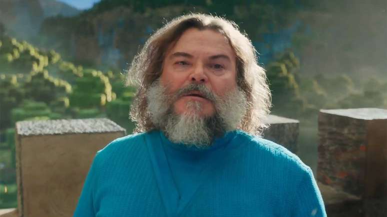 Jack Black como Steve em "Um Filme Minecraft"