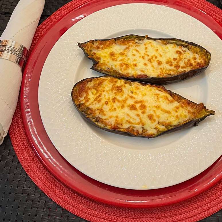 BERINJELA GRATINADA NA AIRFRYER