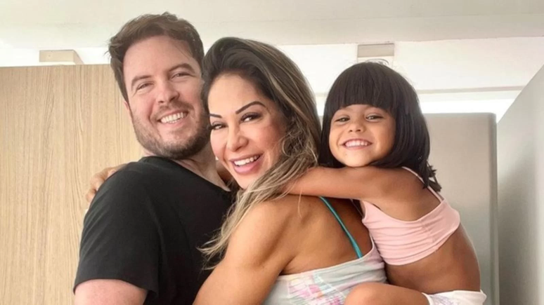 Thiago Nigro afirmou que é pai de Sophia, filha de Maíra Cardi e Arthur Aguiar 