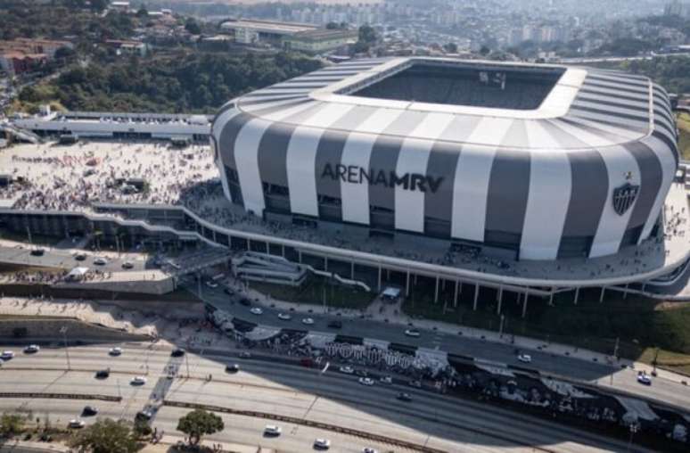 Arena MRV receberá o jogo entre Atlético e São Paulo –