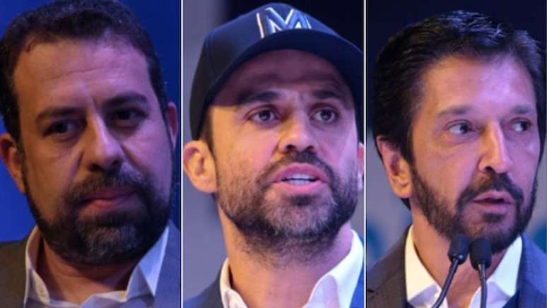 Guilherme Boulos (PSOL), Ricardo Nunes (MDB) e Pablo Marçal (PRTB) seguem em empate técnico.