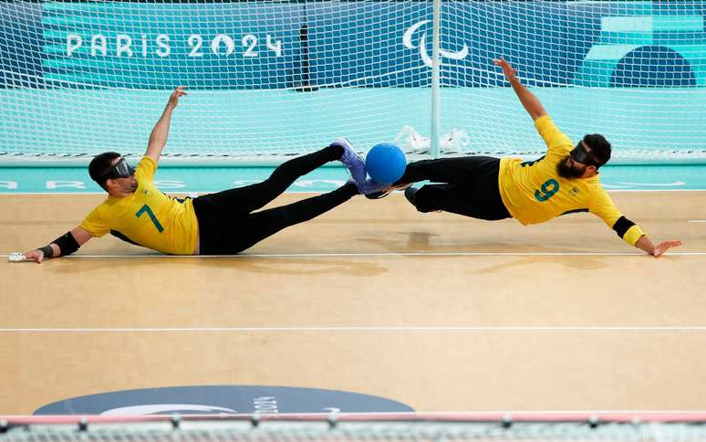 Paralimpíadas Paris 2024 - GoalBall Masculino na Arena Paris Sul,cassino grátisParis.