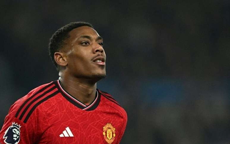 Martial passou oito anos no Manchester United