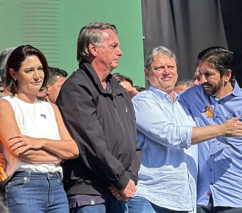 Tarcísio garante entrada de Bolsonaro na campanha de Nunes