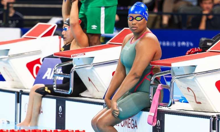 Lídia Cruz queima largada e fica sem medalha nos 100 m livre S4