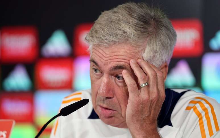 Carlo Ancelotti é o técnico do Real Madrid