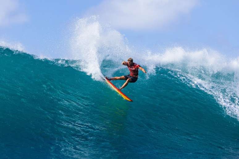 John John Florence foi campeão do Circuito Mundial de Surfe