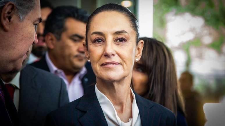 A presidente eleita do México, Claudia Sheinbaum, assume o cargo no próximo dia 1º de outubro