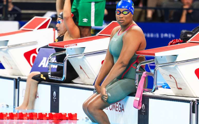 Lídia Cruz durante os Jogos Paralímpicos Paris 2024