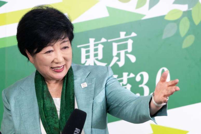 Yuriko Koike foi a primeira mulher eleita governadora de Tóquio