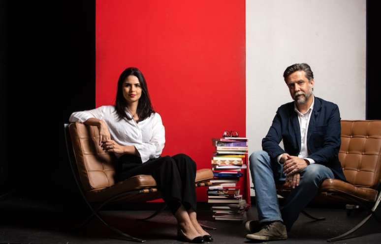 Júlia Corrêa e Marcelo Consentino, editores do Estado da Arte, plataforma hospedada no 'Estadão'.