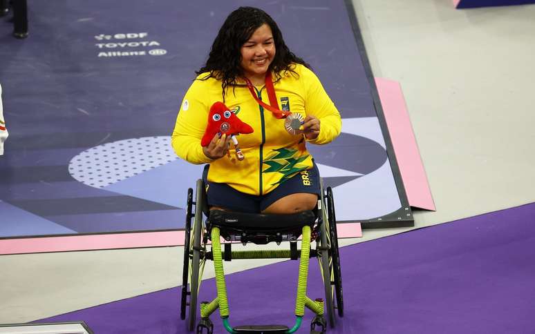 Maria de Fátima celebra medalha de bronze em Paris