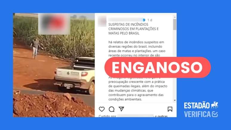 Captura de tela da postagem verificada