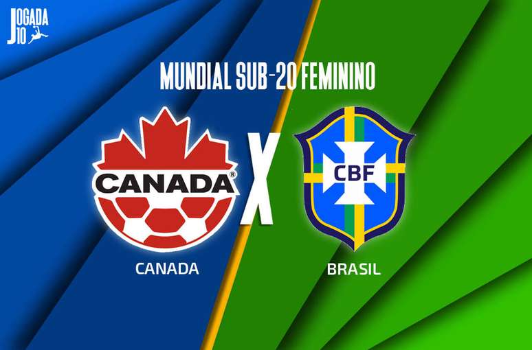 Canadá e  Brasil se enfrentam pelo Mundial Sub-20  feminino.