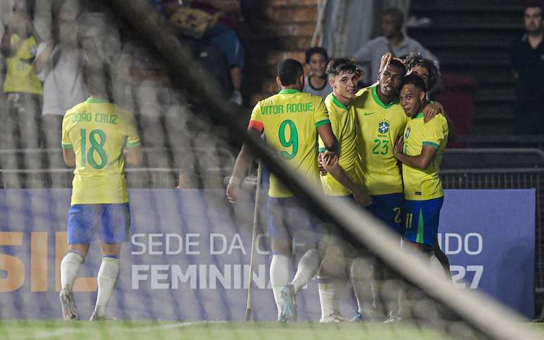 Rayan marcou o gol que garantiu a vitória do Brasil