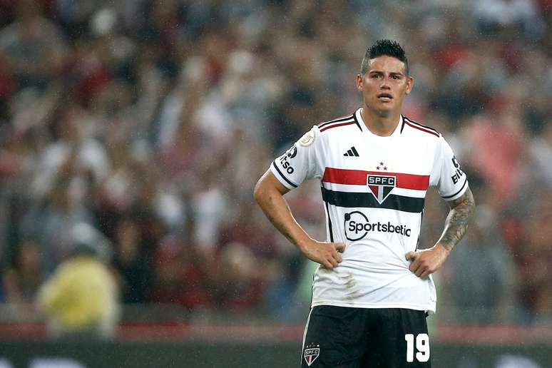 James durante sua passagem pelo São Paulo –