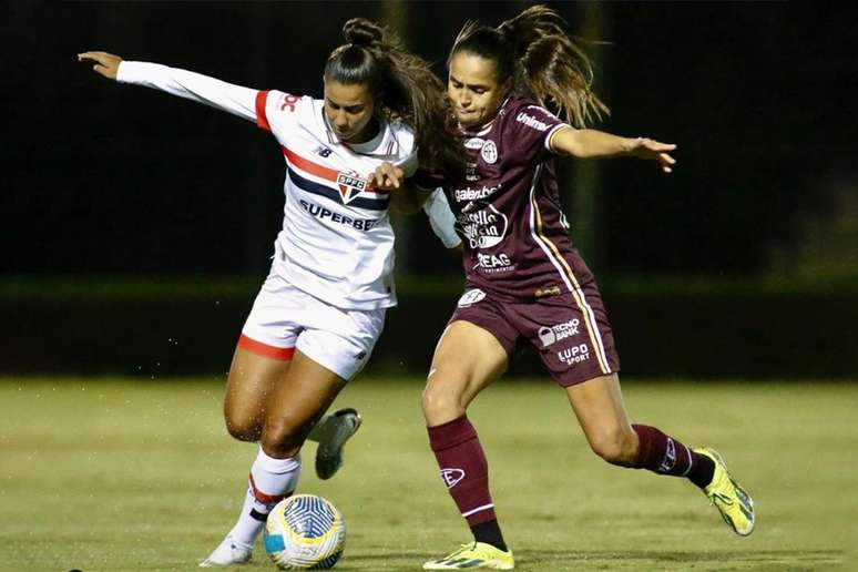 São Paulo largou em vantagem contra a Ferroviária na semifinal do Brasileirão feminino –