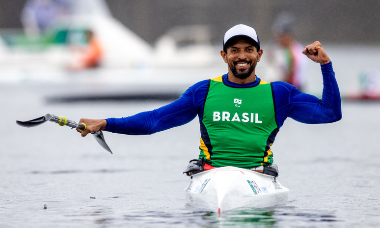 Luis Carlos Cardoso canoagem velocidade Foto: CBCa