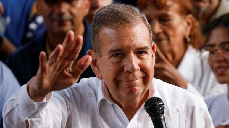 Edmundo González foi o candidato da oposição nas eleições presidenciais de 28 de julho na Venezuela. (Foto: 19 de junho)