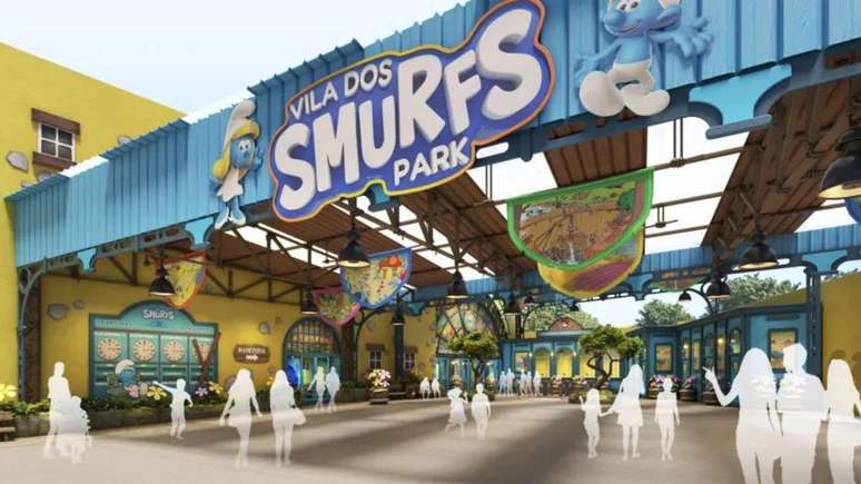 Com réplicas já existentes em Xangai e Dubai, o Vila dos Smurfs Park oferecerá 17 atrações diversificadas ao público