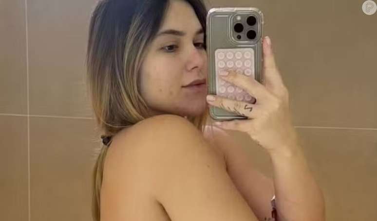 Virg&iacute;nia Fonseca publicou fotos em suas redes sociais nesta segunda-feira (09), ap&oacute;s dar &agrave; luz ao 3&ordm; filho, Jos&eacute; Leonardo.