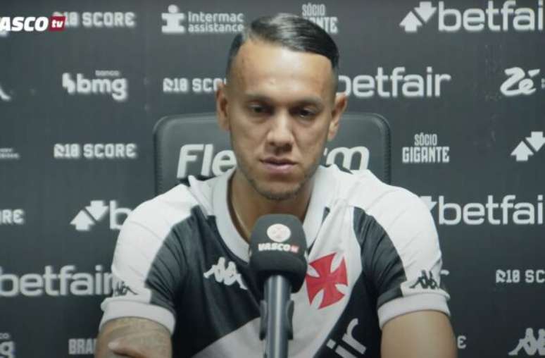 Juntamente com Coutinho, Souza foi um dos reforços do Vasco na última janela de transferência –