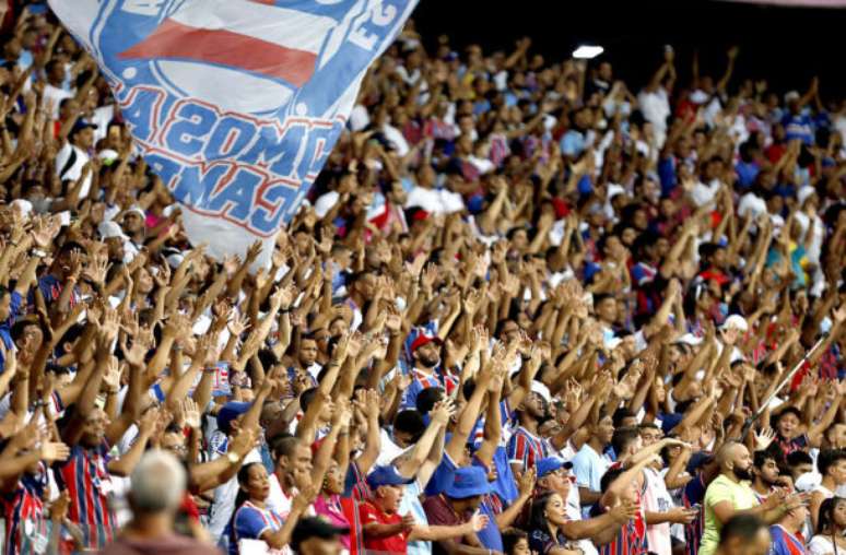 Celo Gil / Bahia - Legenda: Bahia e Flamengo se enfrentam no Maracanã