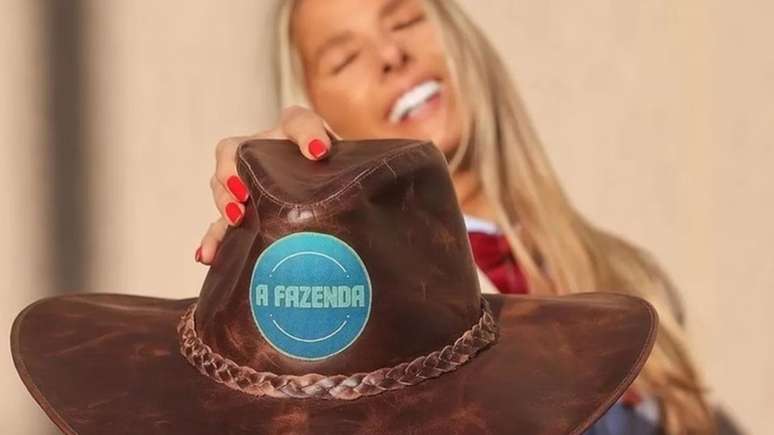 Adriane Galisteu em 'A Fazenda'